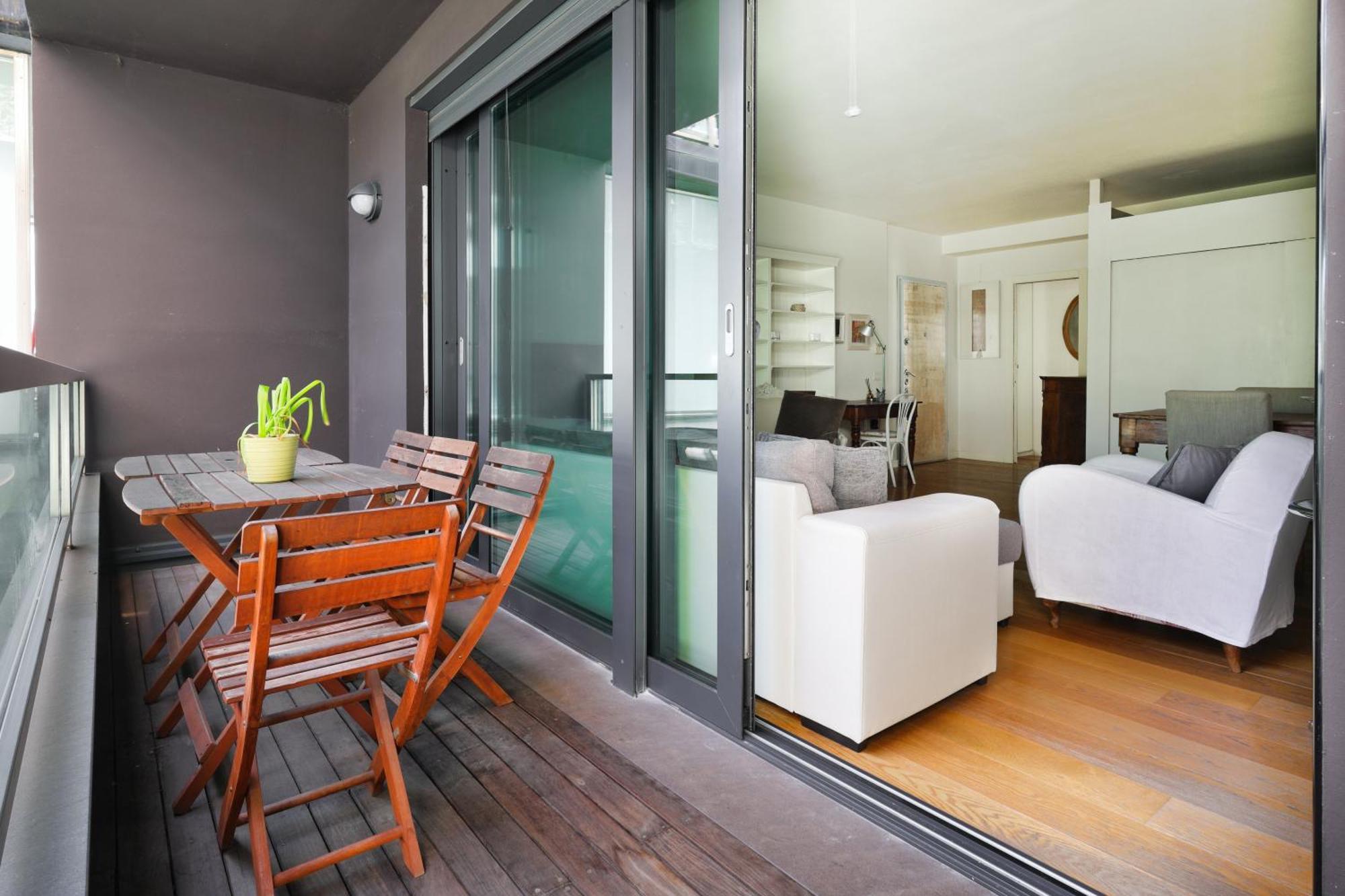 Joivy Delightful Family Flat With Terrace Lägenhet Milano Exteriör bild